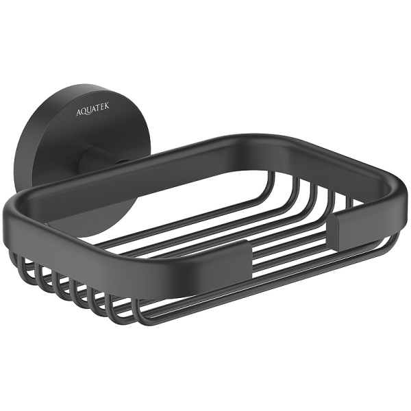 Мыльница Aquatek Бетта AQ4633MB Черная матовая Мыльница Aquatek Бетта AQ4633MB Черная матовая