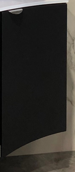 RIALTO Шкаф подвесной с одной распашной дверцей, правосторонний 55174 Grafite, 34x41x65