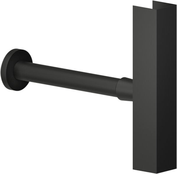 AV00102/3BM сифон, матовый черный