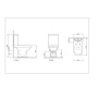 Унитаз-компакт AM.PM Spirit V2.0, C708600WH