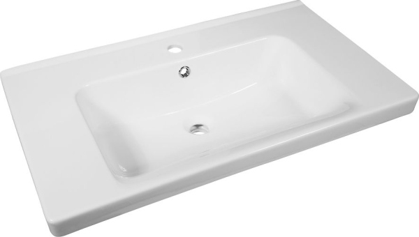 Тумба с раковиной Smile Фреш 80 бежевая