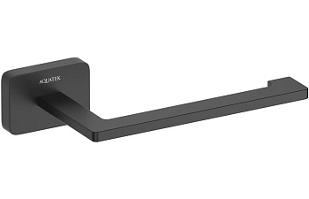 Держатель туалетной бумаги Aquatek Либра AQ4308MB Черный матовый Держатель туалетной бумаги Aquatek Либра AQ4308MB Черный матовый