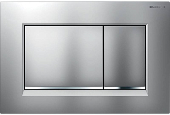 Кнопка смыва Geberit Sigma 30 115.883.KN.1 хром матовый / хром
