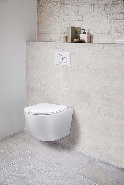 Унитаз подвесной Vincea, Globo VT1-14 безободковый, цвет белый