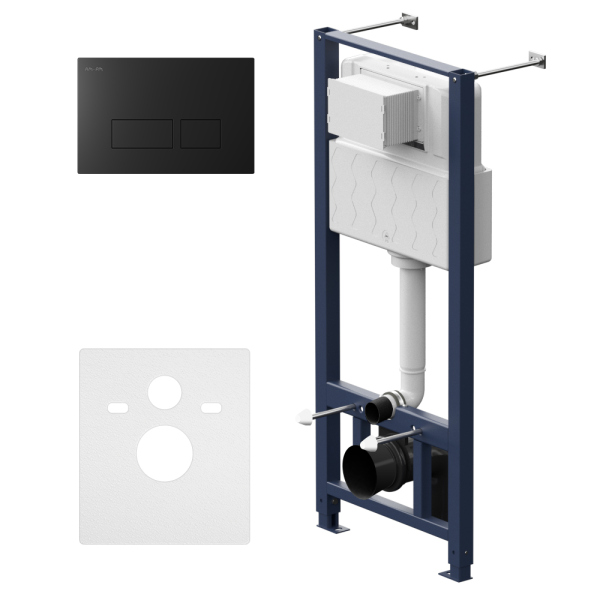 Инсталляция для подвесного унитаза с пневматической клавишей Pro S AM.PM Pro, I012704.7038