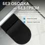 Унитаз ABBER Bequem AC1108PMB подвесной черный матовый с импульсным смывом