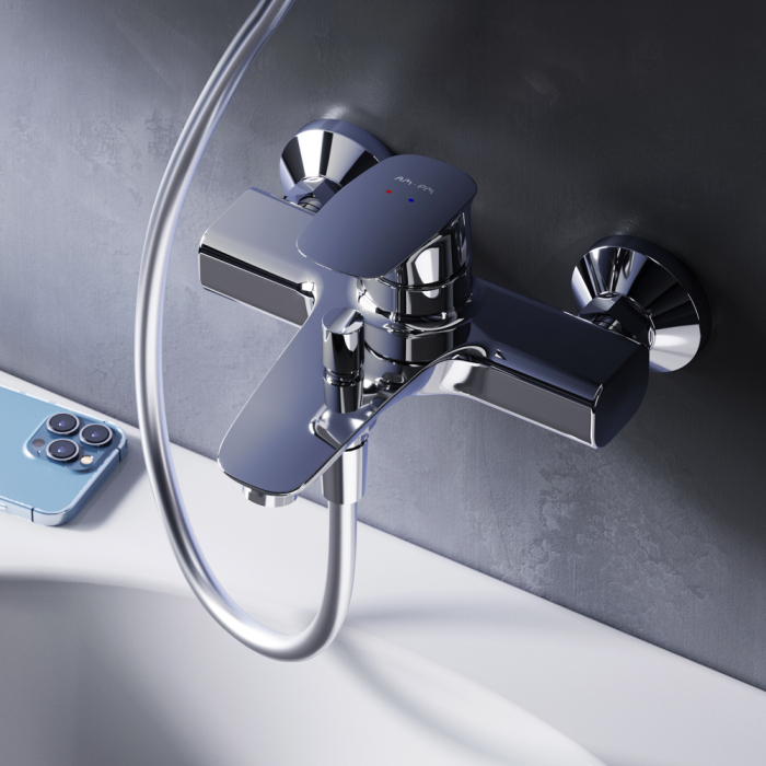 Смеситель AM.PM Spirit V2.1 F71A10000 для ванны с душем