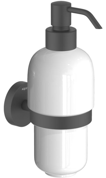 Дозатор для жидкого мыла Aquatek Бетта AQ4605MB Черный матовый