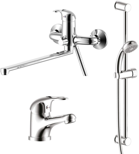 Набор смесителей Rossinka SET35-81 "3 в 1"