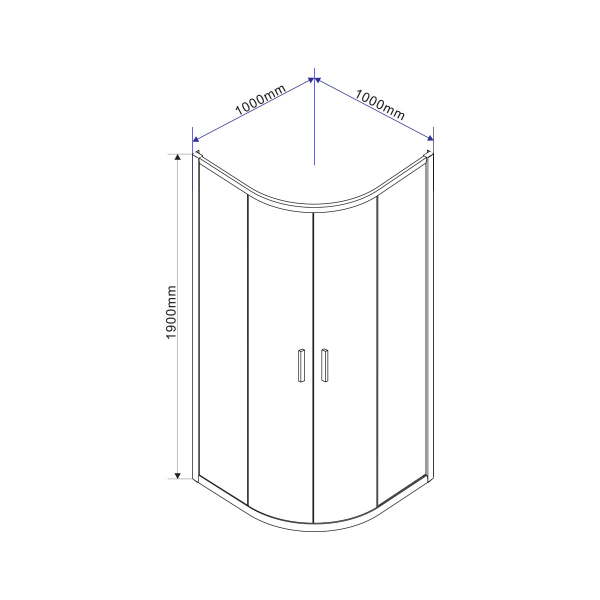 Душевой уголок Vincea Garda VSQ-1G100CL, 1000*1000, хром, стекло прозрачное Душевой уголок Vincea Garda VSQ-1G100CL, 1000*1000, хром, стекло прозрачное