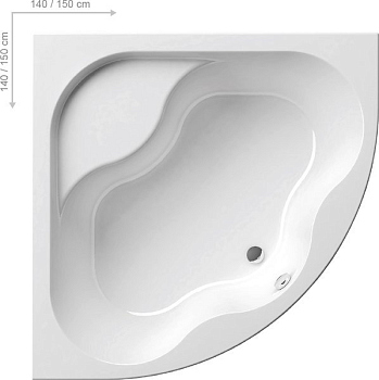Акриловая ванна Ravak Gentiana CG01000000 Акриловая ванна Ravak Gentiana CG01000000