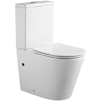 Унитаз компакт Aquatek Вега AQ2904-00 с бачком и сиденьем Микролифт