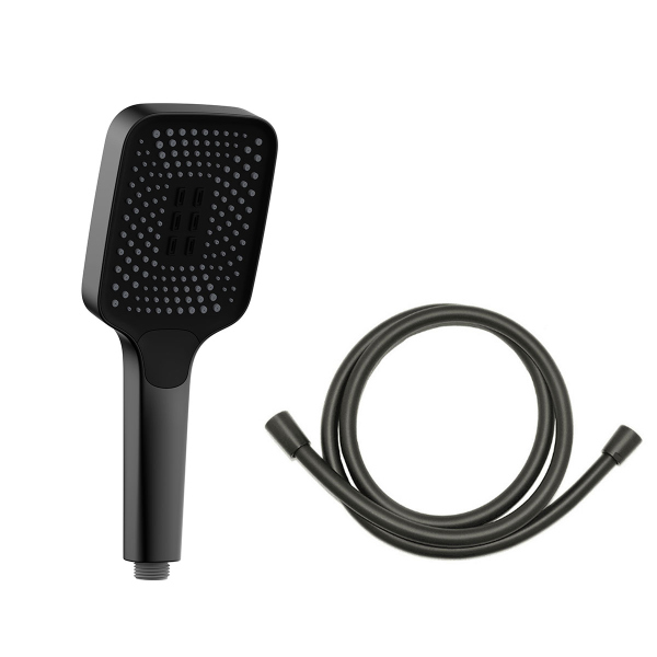 Душевой комплект Vincea VSFW-422T1MB встраиваемый, термостатический, 2 режима, черный