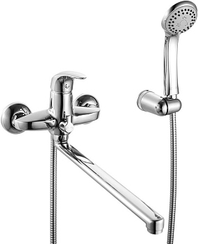 Смеситель для ванны IDDIS Leaf LEASBL0i10