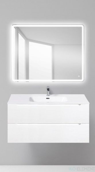 Тумба с раковиной Belbagno ETNA, ETNA-900-2C-SO-BO-P+ LOV-900-LVB (готовый набор)