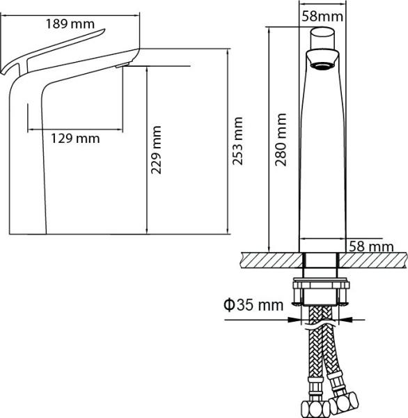 Смеситель Timo Olivia 3111/00F chrome для раковины
