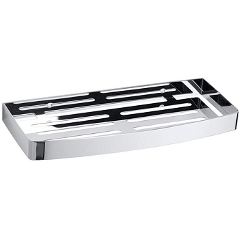 Мыльница CYTRO из нержавейки, хром 300*26*115мм