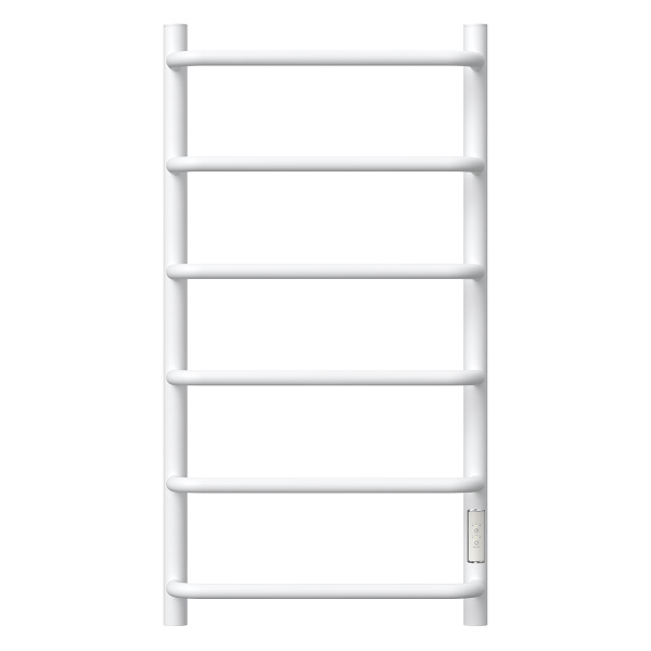Полотенцесушитель электрический Point PN08848W П6 400x800 диммер справа, белый