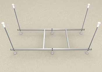 Сборный каркас для ванны Aquatek Ника 150 KAR-0000034