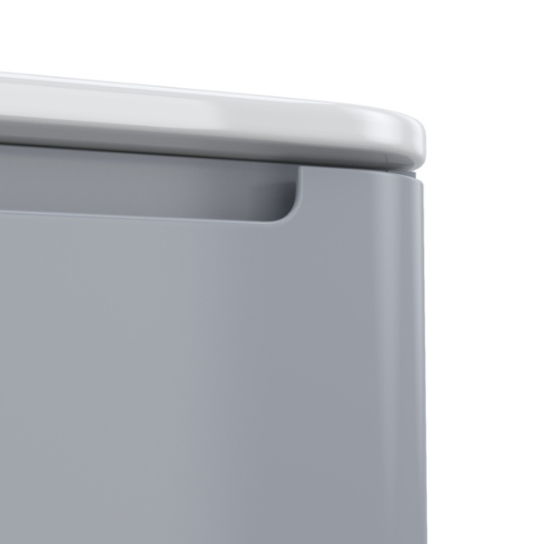 Тумба с раковиной, подвесная, 60 см, светло-серый, Edifice, IDDIS (EDI60L0i95K)