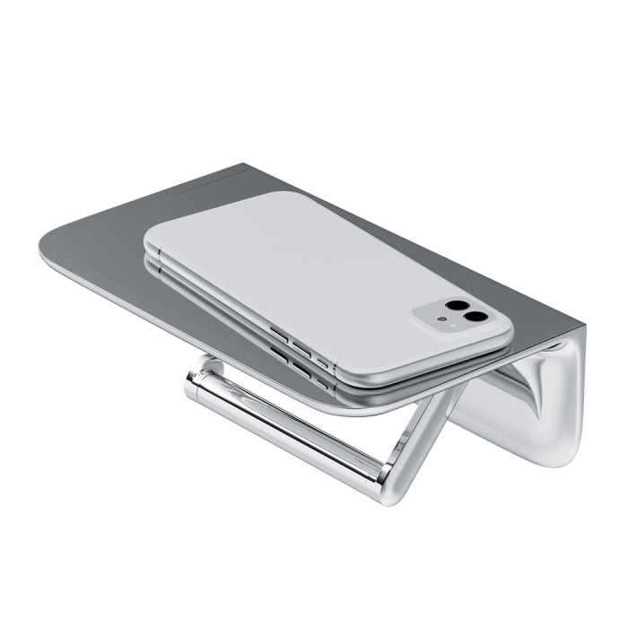 Держатель туалетной бумаги AM.PM Sensation A30341500 с полкой