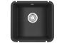 Кухонная мойка GRANULA (3801, ЧЁРНЫЙ)