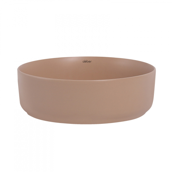 Раковина накладная ABBER Bequem AC2108MBB бежевая матовая
