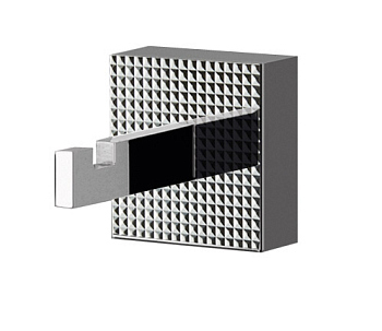 PRIZMA-HK1-NOP Крючок, Черный матовый