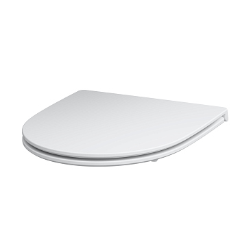 Сиденье для унитаза быстросъемное с микролифт AM.PM Awe, C117853WH