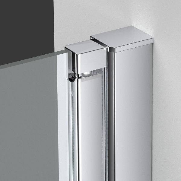 Душевая дверь Vincea Alpha VDP-3AL800CL , хром, стекло прозрачное