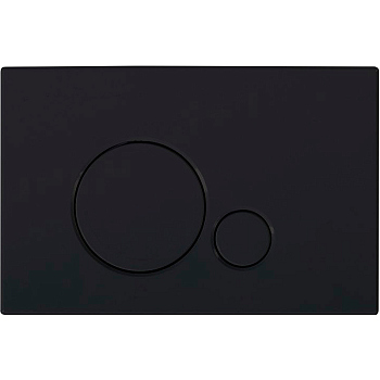 Кнопка смыва BelBagno SFERA, цвет-черный матовый Tocco Morbido, BB017-SR-NERO.M