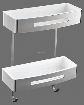 Полка ART&MAX AM-T-2702A-S, Хром