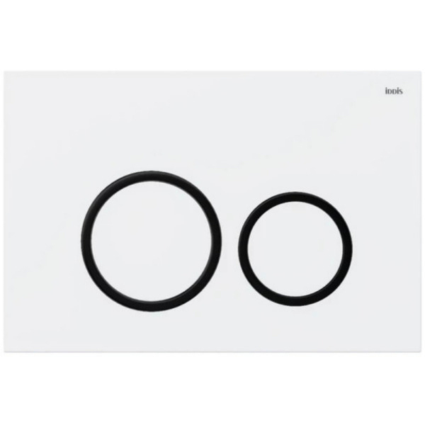 Клавиша смыва Iddis Unifix, белая (UNI03WBi77)