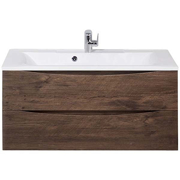 Belbagno База под раковину подвесная с двумя выкатными ящиками, MARINO-1000-2C-SO-RW-P