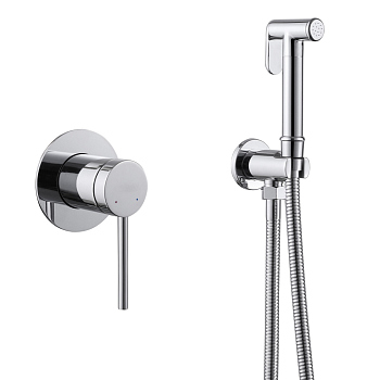 Смеситель ABBER Emotion AF8825 с гигиеническим душем, хром