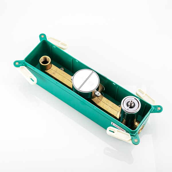 Встраиваемый смеситель для душа Vincea VSCV-422TBG двухфункциональный, термостатический, золото