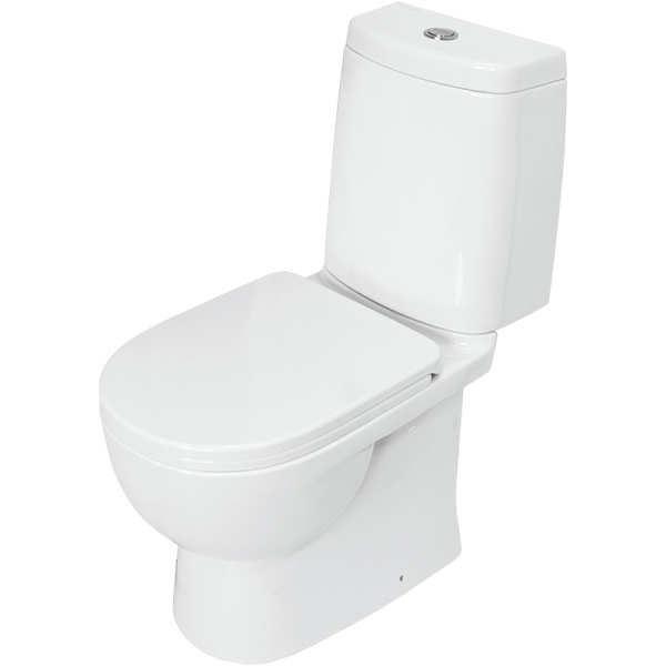 Унитаз-компакт Sanita Luxe Fest SL DM FSTSLCC01040622 с бачком и сиденьем