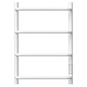 Полотенцесушитель электрический Point PN08846W П4 400x600 диммер справа, белый