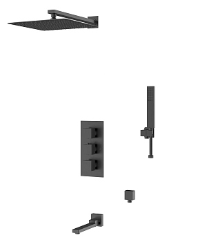 Душевая система D&K встраиваемая термостатическая с изливом Bayern.Liszt (DA2515605A04)