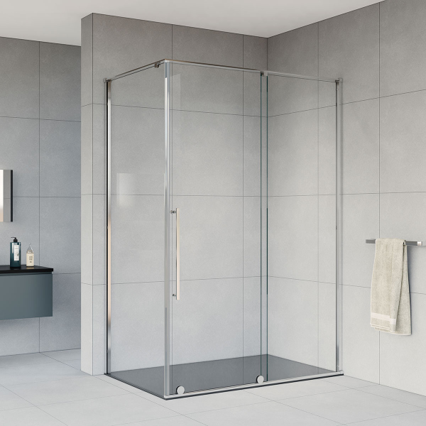 Душевой уголок Vincea Arno VSR-1A9012CL, 1200*900, хром, стекло прозрачное