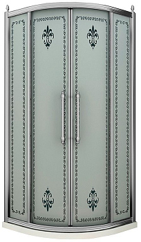 Душевой уголок Cezares Retro scorrevole R2 90 PP Cr