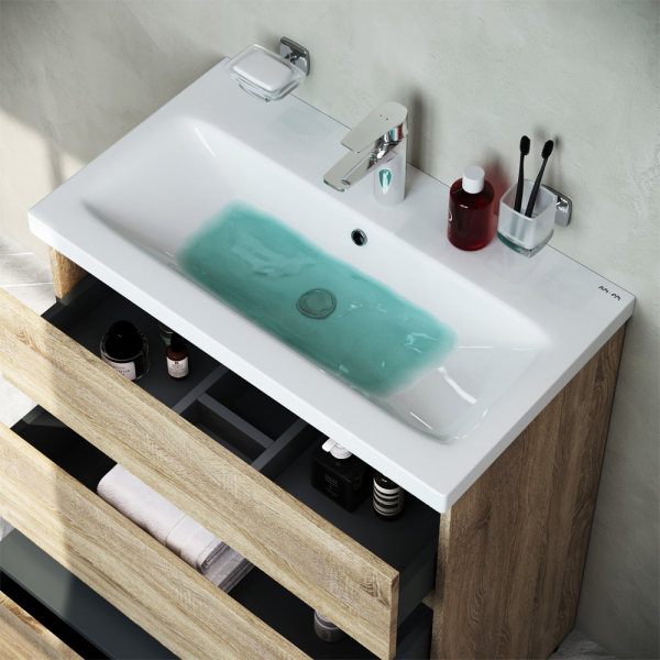 Тумба без раковины напольная AM.PM Gem S, M91FSX0752OF Тумба без раковины напольная AM.PM Gem S, M91FSX0752OF