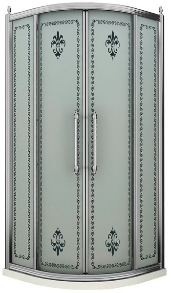 Душевой уголок Cezares Retro scorrevole R2 90 PP Cr