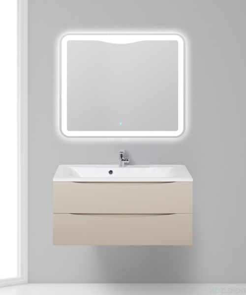 Тумба с раковиной Belbagno MARINO, MARINO-1000-2C-SO-CO-P+ BB1000/445-LV-MR-PR (готовый набор)