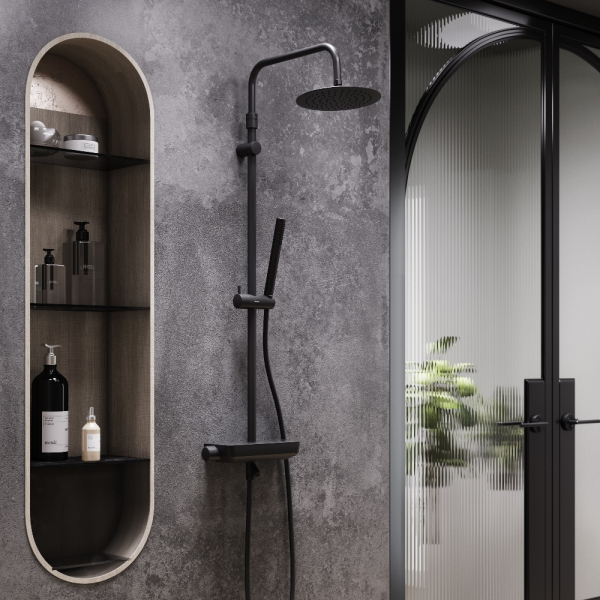 Душевая система c термостатом Damixa Scandinavian Pure, 936730300