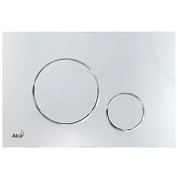 Кнопка смыва AlcaPlast THIN M671 хром глянцевый