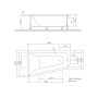 Акриловая ванна AM.PM Spirit 160x100 L