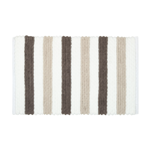 Коврик для ванной 1-ый Fixsen AMBER, mix (серый+бежевый+белый), 50х80см (FX-8040Z)