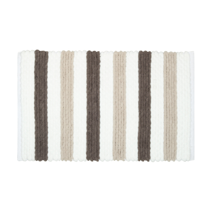 Коврик для ванной 1-ый Fixsen AMBER, mix (серый+бежевый+белый), 50х80см (FX-8040Z)
