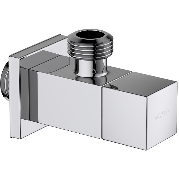 Запорный вентиль Aquatek AQ2453CR угловой Хром Запорный вентиль Aquatek AQ2453CR угловой Хром